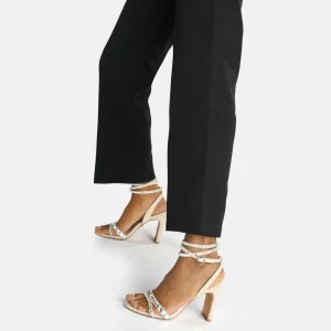 Women BUFFALO Occasion Shoes^Jean Glam High-Heeled Sandal Vegan