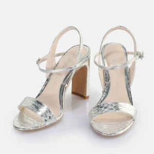 Women BUFFALO Occasion Shoes^Jean Neat Heeled Sandal Vegan