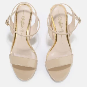 Women BUFFALO Occasion Shoes^Jean Neat High-Heeled Sandal Vegan