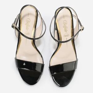 Women BUFFALO Occasion Shoes^Jean Neat High-Heeled Sandal Vegan