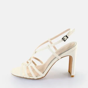 Women BUFFALO Occasion Shoes^Jean Vamp Heeled Sandals Vegan