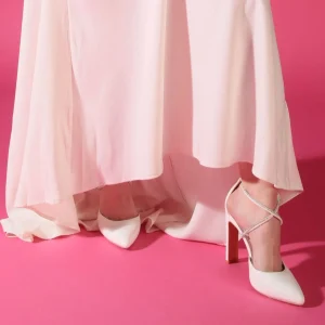 Women BUFFALO Bridal Shoes^Judy Shine Heeled Sandals