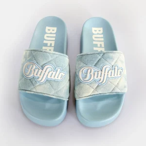 Women BUFFALO Vegan Shoes^Lake Soft Platform Slide Vegan