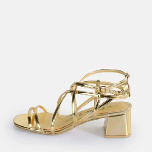 Women BUFFALO Occasion Shoes^Lilly Cage Heeled Sandals Vegan