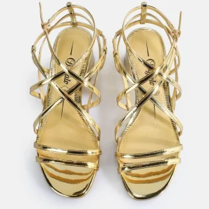 Women BUFFALO Occasion Shoes^Lilly Cage Heeled Sandals Vegan