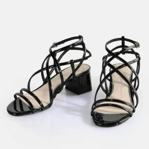 Women BUFFALO Occasion Shoes^Lilly Cage Heeled Sandals Vegan