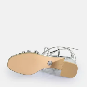 Women BUFFALO Occasion Shoes^Lilly Cage Heeled Sandals Vegan