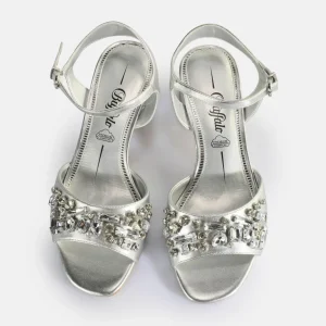 Women BUFFALO Occasion Shoes^Lilly Ice Heeled Sandals Vegan