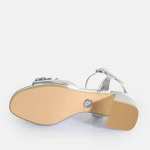 Women BUFFALO Occasion Shoes^Lilly Ice Heeled Sandals Vegan