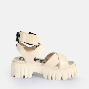 Women BUFFALO Vegan Shoes^Lion Choker Platform Sandals Vegan