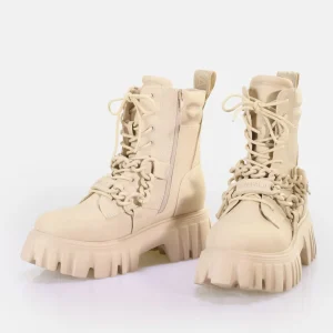 Women BUFFALO Ankle Boots^Lion Mid Chain Ankle Boot Vegan
