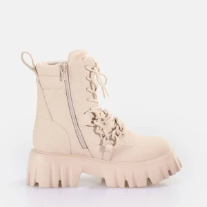 Women BUFFALO Ankle Boots^Lion Mid Chain Ankle Boot Vegan