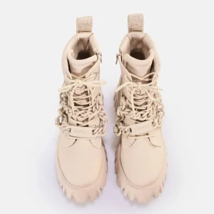 Women BUFFALO Ankle Boots^Lion Mid Chain Ankle Boot Vegan