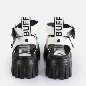 Women BUFFALO Vegan Shoes^Lion Teeth Platform Sandals Vegan