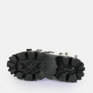 Women BUFFALO Vegan Shoes^Lion Teeth Platform Sandals Vegan