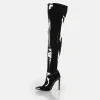 Women BUFFALO Occasion Shoes^Marjorie Overknee Mid Boot Vegan