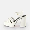 Women BUFFALO Occasion Shoes^May Donna Heeled Sandals Vegan