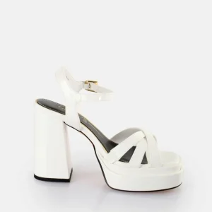 Women BUFFALO Occasion Shoes^May Donna Heeled Sandals Vegan