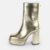 Women BUFFALO Ankle Boots^May Zip Boot Mid Ankle Boot Vegan
