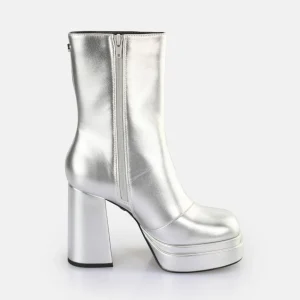 Women BUFFALO Ankle Boots^May Zip Boot Mid Ankle Boot Vegan