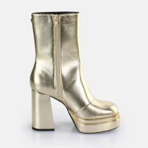 Women BUFFALO Ankle Boots^May Zip Boot Mid Ankle Boot Vegan