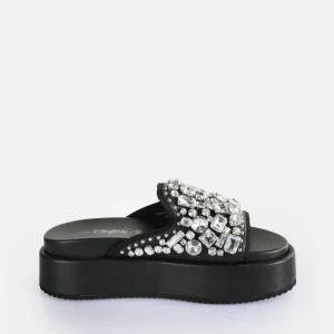 Women BUFFALO Vegan Shoes^Noa Glam Slide Platform Sandals Vegan