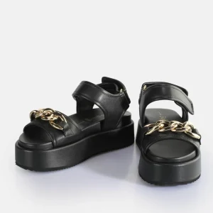 Women BUFFALO Vegan Shoes^Noa Quilt Chain Platform Sandals Vegan