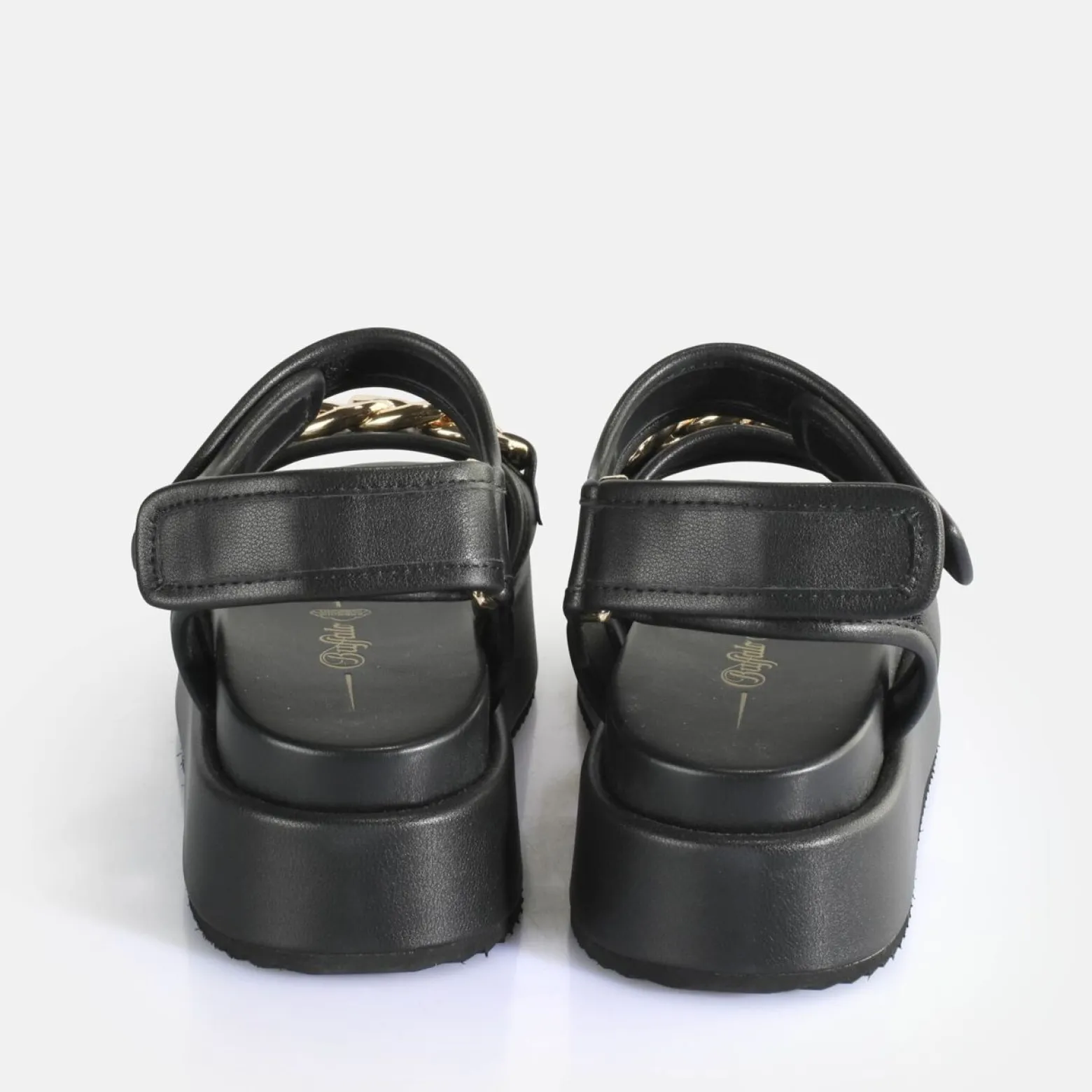 noa_quilt_chain_platform_sandals_vegan_4.webp Women BUFFALO Vegan Shoes^Noa Quilt Chain Platform Sandals Vegan