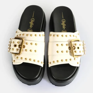 Women BUFFALO Vegan Shoes^Noa Rock Slide Platform Sandals Vegan