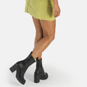 Women BUFFALO Ankle Boots^Oslo Sock Ankle-Boot Vegan