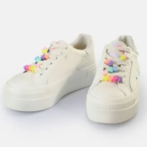 Women BUFFALO Vegan Shoes^Paired Candy Sneakers Low Vegan