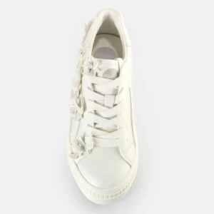 Women BUFFALO Bridal Shoes^Paired Dove Sneakers Low Vegan
