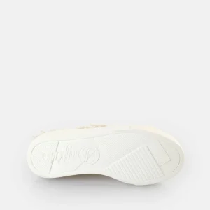 Women BUFFALO Bridal Shoes^Paired Dove Sneakers Low Vegan