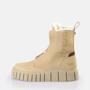 Women BUFFALO Ankle Boots^Rampa Lace Up Hi Warm Ankle Boot