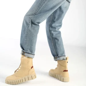 Women BUFFALO Ankle Boots^Rampa Lace Up Hi Warm Ankle Boot