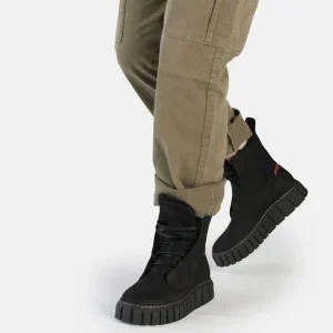 Women BUFFALO Ankle Boots^Rampa Lace Up Hi Warm Ankle Boot