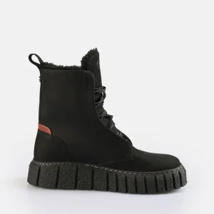 Women BUFFALO Ankle Boots^Rampa Lace Up Hi Warm Ankle Boot