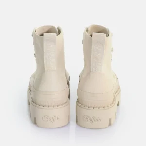 Women BUFFALO Ankle Boots^Raven Laceup Hi Ankle-Boot Vegan