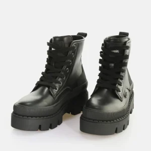 Women BUFFALO Ankle Boots^Raven Laceup Hi Men'S Vegan Ankle Boot