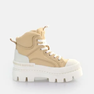 Women BUFFALO Vegan Shoes^Raven Laceup Mid Sneaker High Vegan