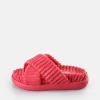 Women BUFFALO Vegan Shoes^Rey Cross Platform Slide Vegan