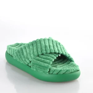 Women BUFFALO Vegan Shoes^Rey Cross Platform Slide Vegan