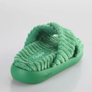 Women BUFFALO Vegan Shoes^Rey Cross Platform Slide Vegan