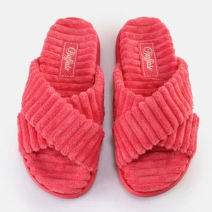 Women BUFFALO Vegan Shoes^Rey Cross Platform Slide Vegan