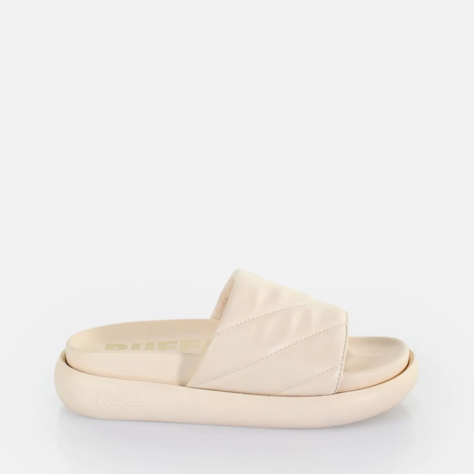 rey_quilt__platform_slide_vegan_0.webp Women BUFFALO Vegan Shoes^Rey Quilt 2 Platform Slide Vegan