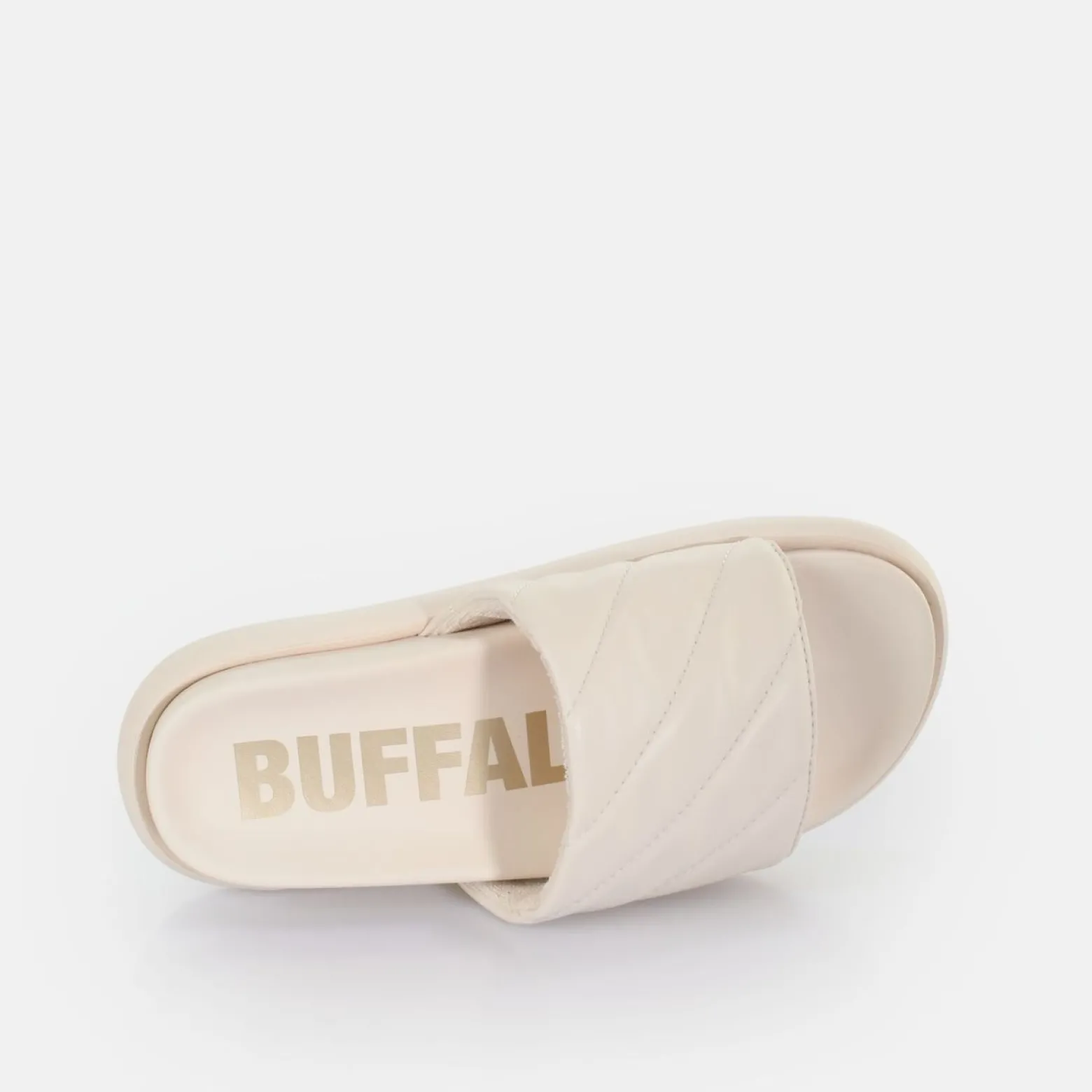rey_quilt__platform_slide_vegan_2.webp Women BUFFALO Vegan Shoes^Rey Quilt 2 Platform Slide Vegan