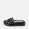 Women BUFFALO Vegan Shoes^Rey Quilt Slide Vegan