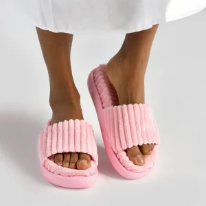 Women BUFFALO Vegan Shoes^Rey Slide Platform Slide Vegan