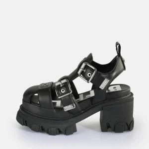 Women BUFFALO Occasion Shoes^Riot Trawl Heeled Sandals Vegan