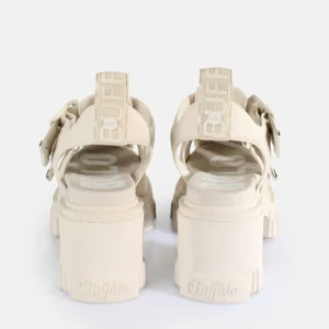 Women BUFFALO Occasion Shoes^Riot Trawl Heeled Sandals Vegan